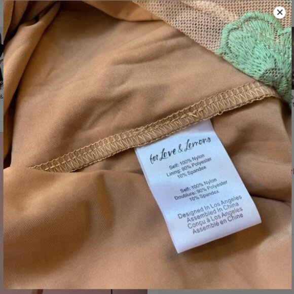 Free People For Love & Lemons Temecula Mini Dress - Picture 8 of 16